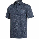 Tattoo Golf:  Men's Hazard Cool-Stretch Golf Shirt - Black/Grey