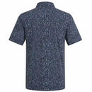 Tattoo Golf:  Men's Hazard Cool-Stretch Golf Shirt - Black/Grey