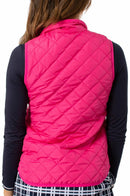 Golftini: Women's Wind Vest - Hot Pink (Size Large) SALE Clothing Accessories