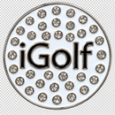 iGolf Crystal Ball Marker & Hat Clip by ReadyGOLF