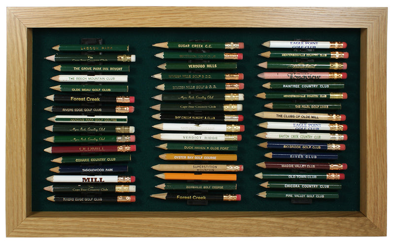 Eureka Golf: 48 Golf Pencil Display Case