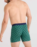 SAXX: Men's 5" Ultra Soft Boxer Brief Fly - Fab Fresh Balls/Maritime