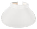 Glove It: April Wide Brim Clip Visor - White