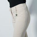 Daily Sports: Women's Lyric Capris V2 - Raw Beige