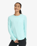 BloqUV: Women's UPF 50 Relaxed Scalloped Top (2015) - Mint Clothing