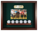 Eureka Golf: 6 Ball Shadow Box Display