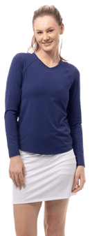 SanSoleil: Ladies Solair Cool Ultra-Mesh Active Top - 900624S Clothing