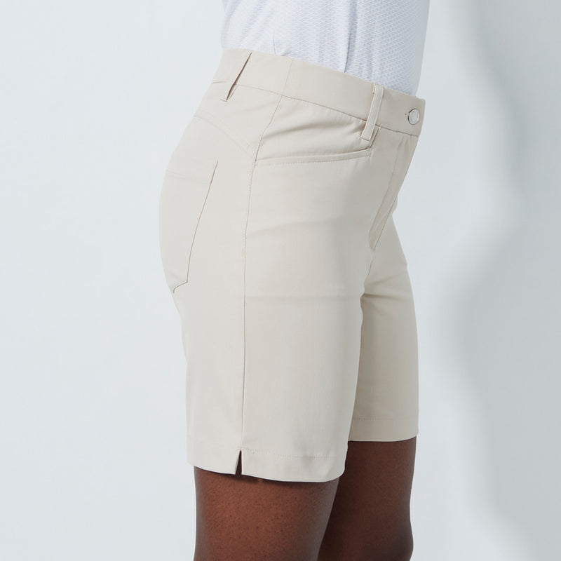 Daily Sports: Women's Lyrics Shorts V2 - Raw Beige
