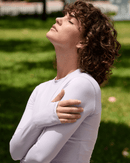 BloqUV: Women's UPF 50 Everyday Crop Top (4015) - Lavender Clothing