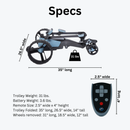 Cart-Tek: Electric Golf Trolley - FORMULA Remote