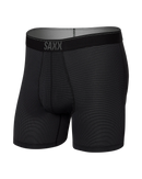 SAXX: Men's 5" Quest Quick-Dry Mesh Performance Boxer Brief - Black