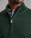 B.Draddy: Men's Quarter Zip Sweater - The Schoen