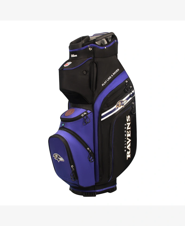 Wilson: NFL Cart Golf Bag - Baltimore Ravens