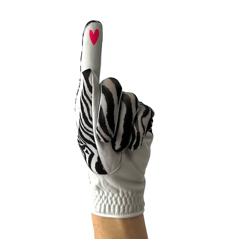 Hand Candy - Women's Golf Glove - Zebra (Left Hand)