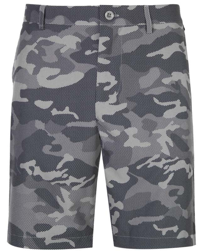 Tattoo Golf: Men's Camo X Cool-Stretch Golf Shorts - Grey