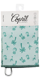 Glove It: April Golf Towel - Green