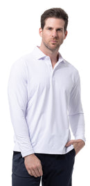 SanSoleil: Men's UPF 50 SolAir Long Sleeve Polo - 900841A