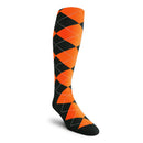 Golf Knickers: Men's Classic Golf Outfit - Orange & Black