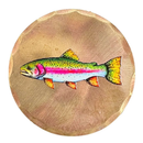 Sunfish: Copper Ball Marker - Rainbow Trout