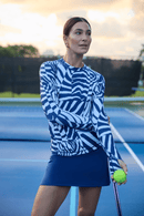 BloqUV x JANTZEN Collab: Women's UPF 50 24/7 Long Sleeve Top (2001J) - Wild Curves Clothing