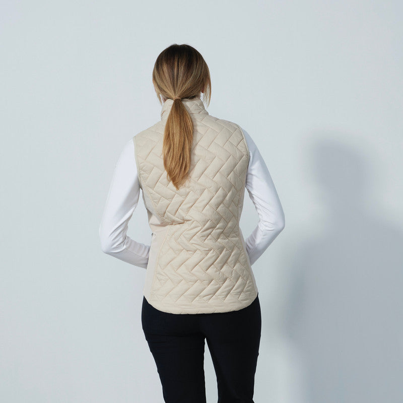 Daily Sports: Women's Bonnie Padded Vest - Raw Beige