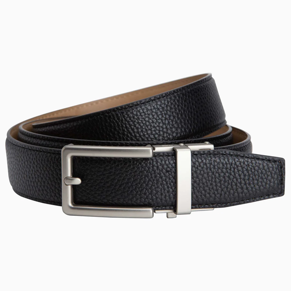 Nexbelt: Men's Neubelt Vegan Series Ratchet Golf Belt - Black 1.38" [35mm]