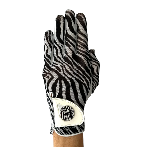 Hand Candy - Women's Golf Glove - Zebra (Left Hand)