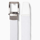 Nexbelt: Men's Braided Ratchet Golf Belt - White 1.38" [35mm]