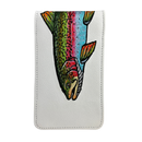 Sunfish: Embroidered Scorecard and Yardage Book Holder - Rainbow Trout