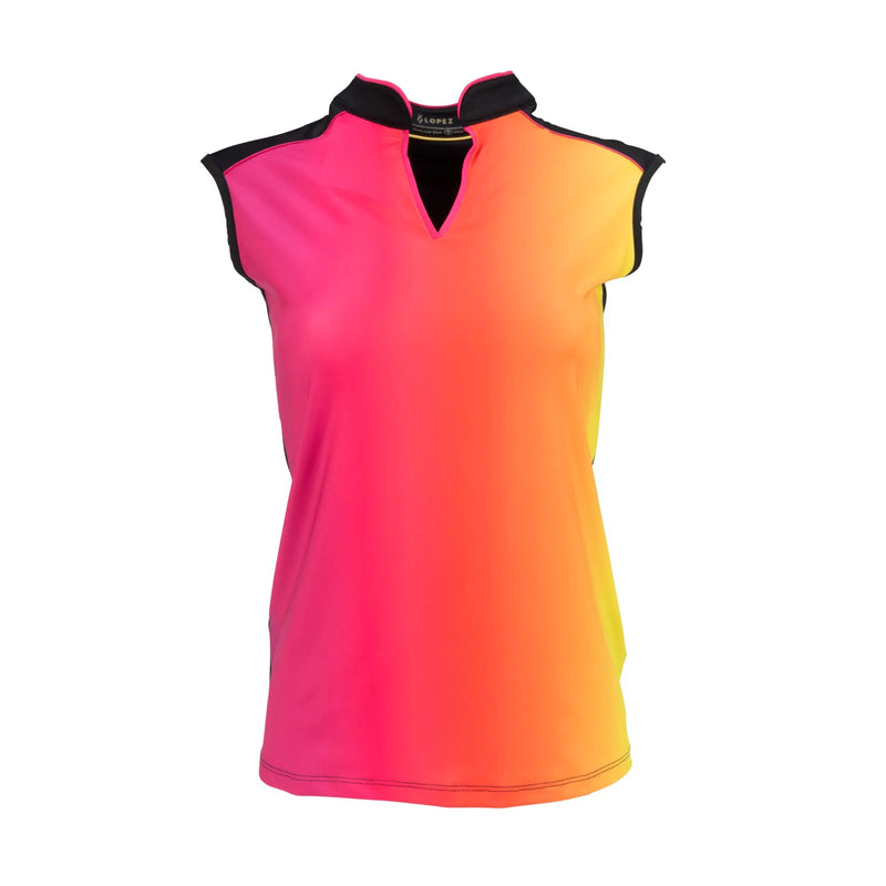 Nancy Lopez Golf: Women's Express Sleeveless Polo Plus