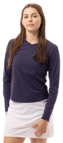 SanSoleil: Ladies Solair Cool Ultra-Mesh Active Top - 900624S Clothing