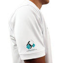 Golf Knickers: Mens Argyle Utopia Golf Shirt - 6C: Black/Teal/White Clothing