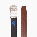 Nexbelt: Men's Hampton Ratchet Ribbon Golf Belt - Shaka Red, White, & Blue 1.38" [35mm]