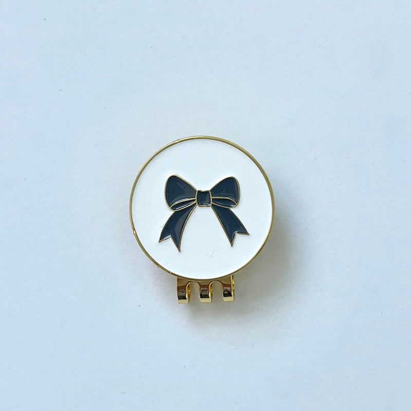 Sassy Caddy: Golf Ball Markers - Par-Fect Bow