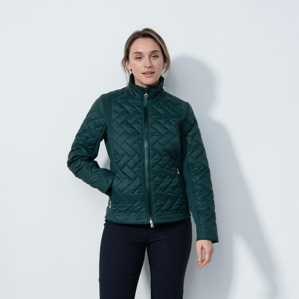 Daily Sports: Women's Bonnie Padded Jacket - Nori Green