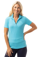 SanSoleil: Ladies Solteklux Short Sleeve Solid - 900628S Clothing