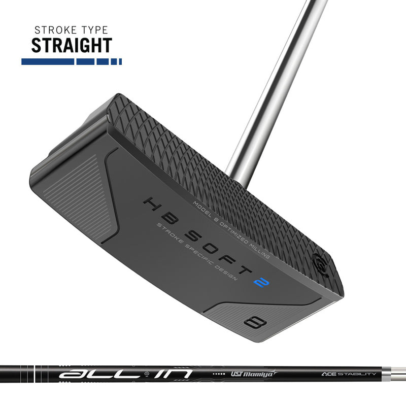 Cleveland Golf: Men's HB Soft 2 Black Putter - Model 8C