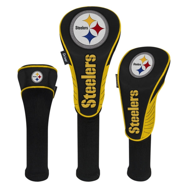 Team Effort: NFL Headcover Set - Pittsburgh Steelers
