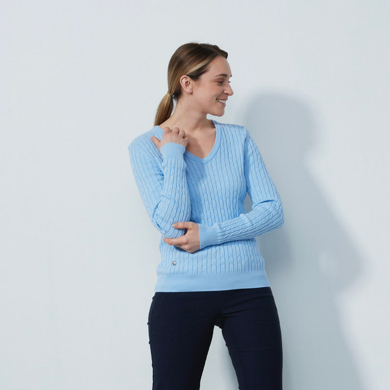 Daily Sports: Women's Madelene V-Neck Pullover - Belle Blue