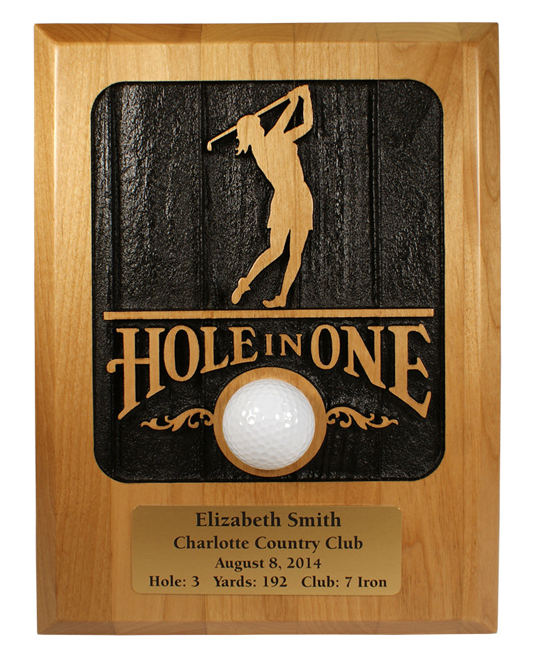 Eureka Golf: Hole In One Plaque