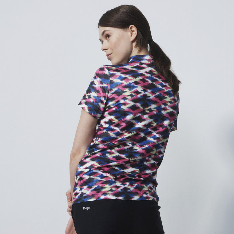 Daily Sports: Women's Nice Cap Sleeve Polo - Spectrum Tulip