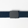 Nexbelt: Men's Explorer Ratchet Belt - Braided Navy 1.38" [35mm]