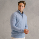 B.Draddy: Men's Quarter Zip Sweater - Coop