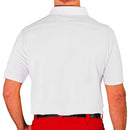 Golf Knickers: Mens Argyle Utopia Golf Shirt - S: Red/White Clothing