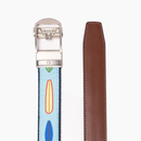 Nexbelt: Men's Hampton Ratchet Ribbon Golf Belt - Wave Rider 1.38" [35mm]