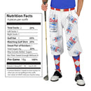 Golf Knickers: Mens Sknickers Knickers Outfit - Course Light Beverage