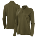 Antigua: Women's Essentials 1/4 Zip Pullover - Reprocess 105663 Clothing