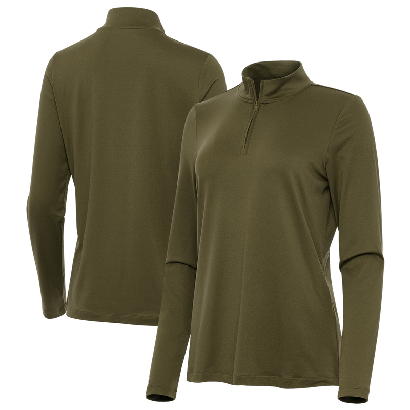 Antigua: Women's Essentials 1/4 Zip Pullover - Reprocess 105663