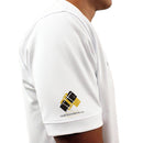 Golf Knickers: Mens Argyle Utopia Golf Shirt - SS: Gold/Black Clothing