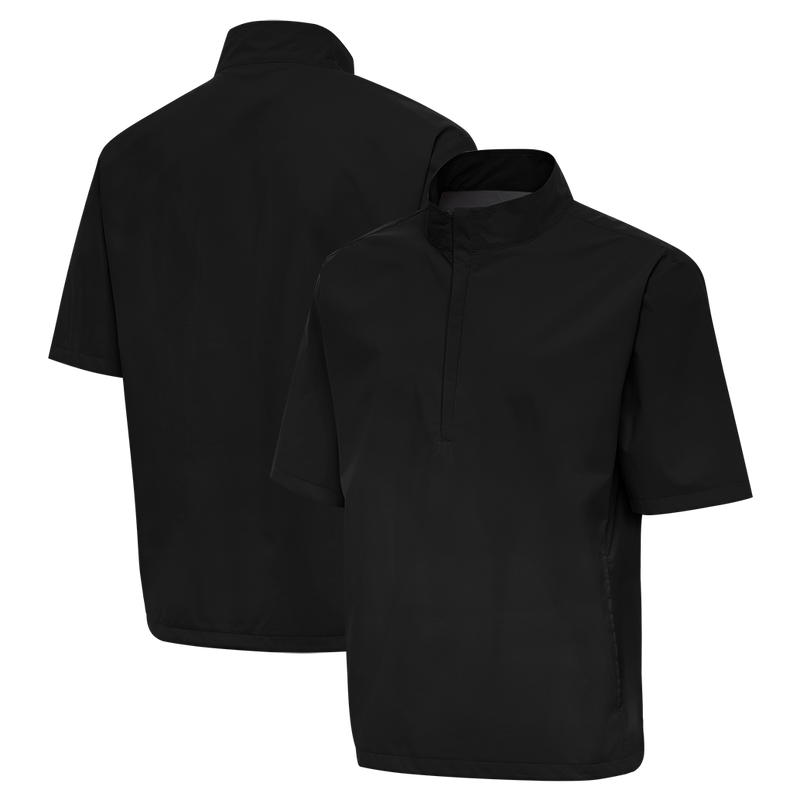 Antigua: Men's Essentials Short Sleeve 1/4 Zip Pullover - Brisk 105637